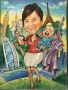 Ръчно Рисувани Карukamypu, снимка 7