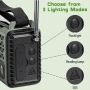 Преносимо аварийно радио, 8000mAh, соларен панел, AM/FM/SW, SOS аларма и фенерче, снимка 5