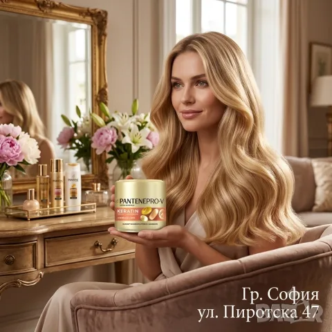 Маска за коса Pantene Pro-V Keratin Protect Keratin Haarmaske 300 мл. с Кератин 