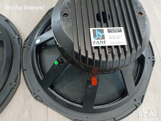 Говорители FАNE 18 инчови , снимка 5 - Тонколони - 54336935