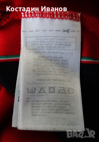 2012 AC Milan Adidas детска футболна тениска размер 176 Милан , снимка 7 - Тениски - 54739701