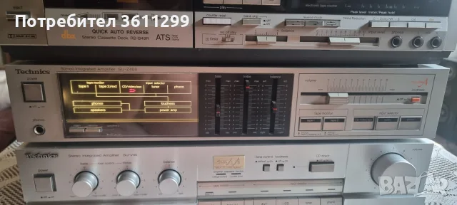 TECHNICS SU-Z400, снимка 2 - Ресийвъри, усилватели, смесителни пултове - 55362292