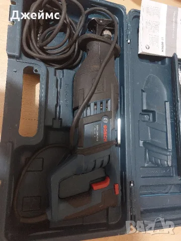 Електрически саблен трион Bosch GSA 1300 PCE, 1300 W, 20 мм, в куфар, снимка 3 - Куфари с инструменти - 55600967