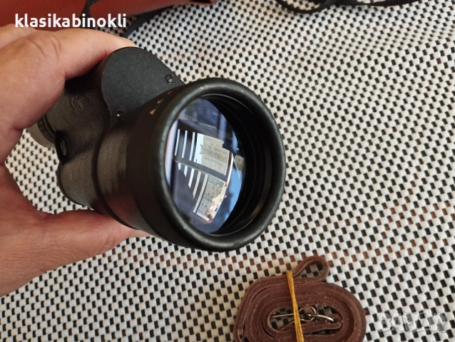 ТОП Немски Рядък Монокъл Carl Zeiss Jena Binoctarmo 7x50 , снимка 4 - Екипировка - 54864923