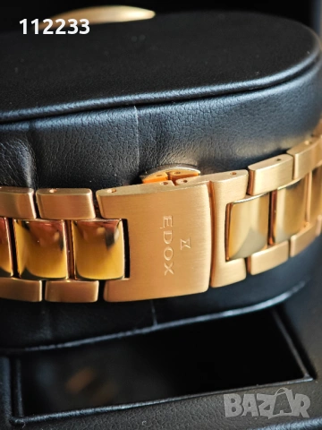 EDOX Les Bemonts Ultra Slim Automatic Rose Gold, снимка 9 - Мъжки - 54492813