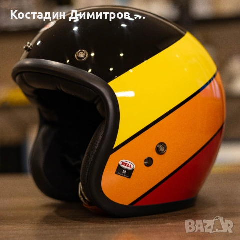 Каска за Мотоциклет М Размер BELL JET HELMET CUSTOM 500