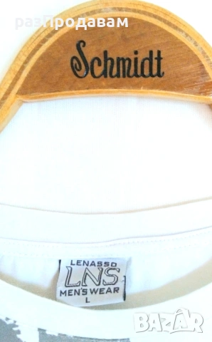 Блуза с надписи- Марка - LNS Men’s Wear, снимка 5 - Блузи - 54803325