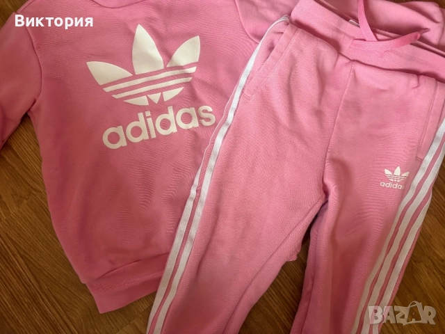 Адидас екип за момиче, снимка 3 - Детски анцузи и суичери - 54608066