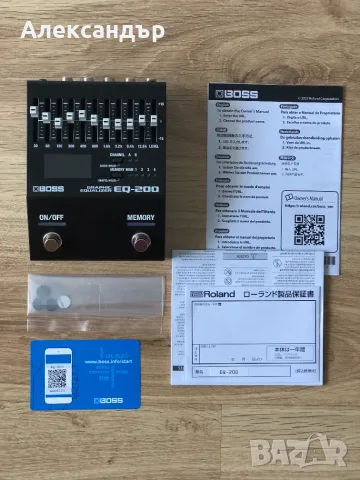 BOSS EQ-200 Graphic Equalizer, снимка 8 - Китари - 55416631