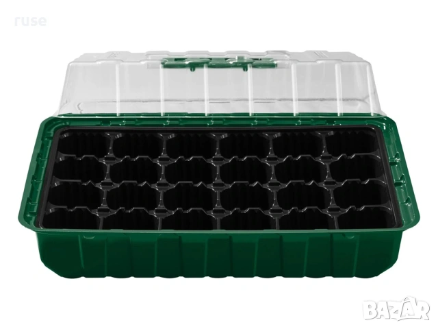 НОВИ! Комплект мини оранжерия с LED за отглеждане на растения Parkside 72 места, снимка 3 - Оранжерии - 54145227