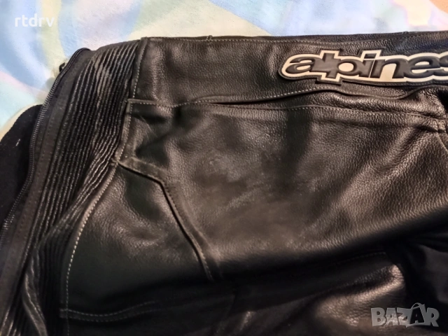 Мото екип кожа Alpinestars 54 XL, снимка 7 - Спортни дрехи, екипи - 54377391