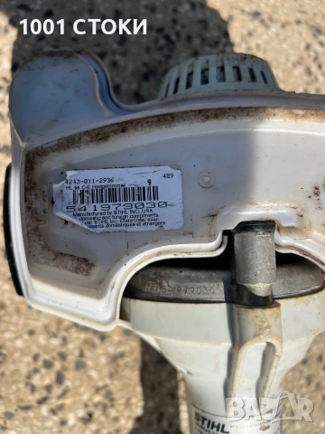 Храсторез бензинов STIHL  HL 100, снимка 7 - Градинска техника - 55038753