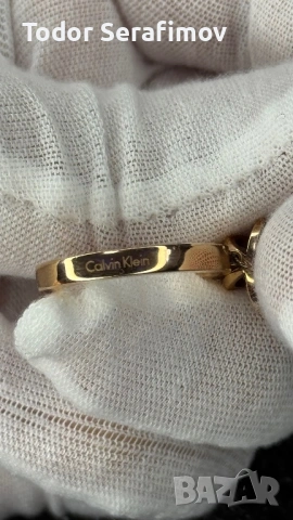 Дамски пръстен Calvin Klein, снимка 2 - Пръстени - 54300292