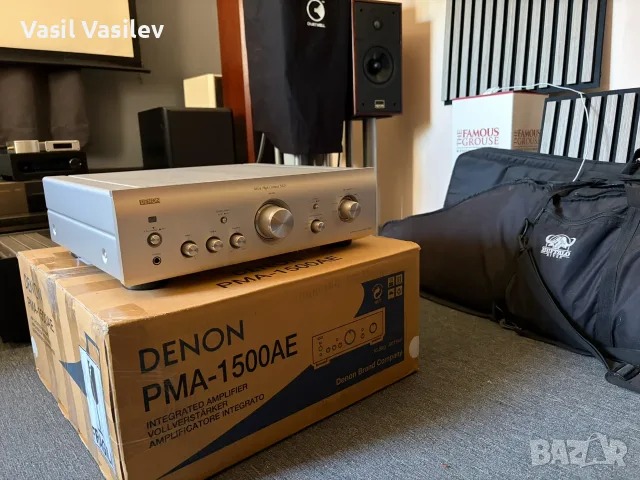 Усилвател Denon PMA-1500AE Made in Japan като нов, пълен комплект, снимка 2 - Ресийвъри, усилватели, смесителни пултове - 55699245