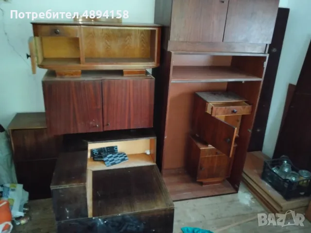 Стари дървени мебели , снимка 11 - Шкафове - 55380144