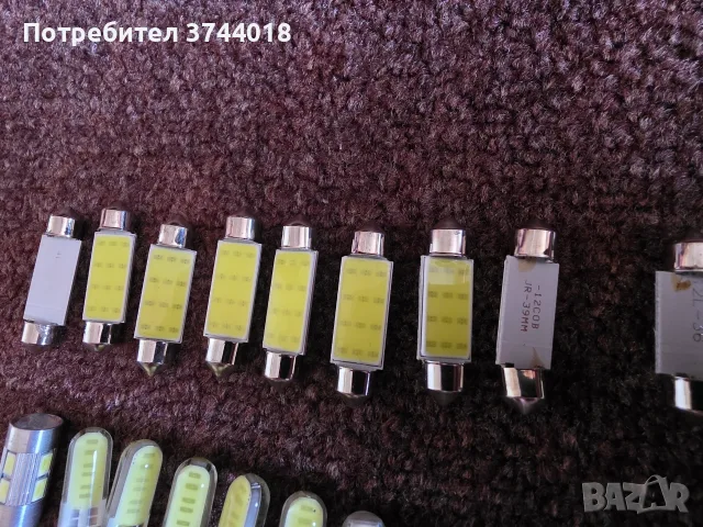 LED крушки T10 и C5W 36/41мм, снимка 3 - Аксесоари и консумативи - 55353539
