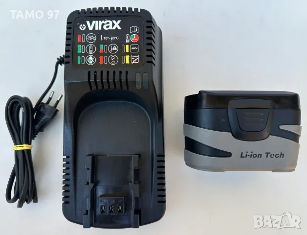 Virax 251844 Зарядно и Virax 253244 батерия 14,4V 3.0Ah
