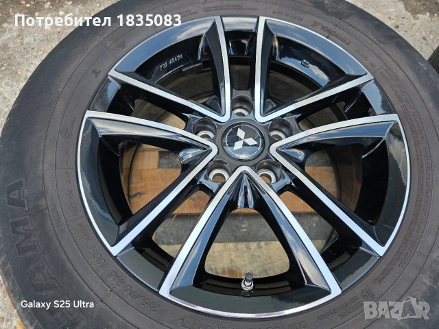 Лети джанти 16ки 5х114.3 Autec + летни гуми 215/70/16 Autec, снимка 4 - Гуми и джанти - 54012937