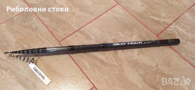 Въдица телемач Daiwa Silver Hawk  - 3.80/4.40м - НОВИ!!!, снимка 6 - Въдици - 54806210