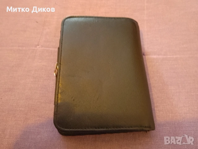 Портфейл Арт нов естествена кожа 132х97см две части , снимка 6 - Портфейли, портмонета - 54800876
