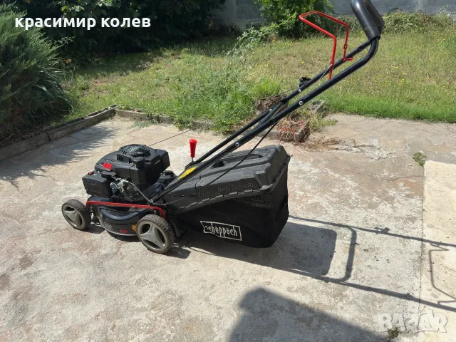 бензинова косачка "SCHEPPACH"/3,4PS/, снимка 7 - Градинска техника - 55380583