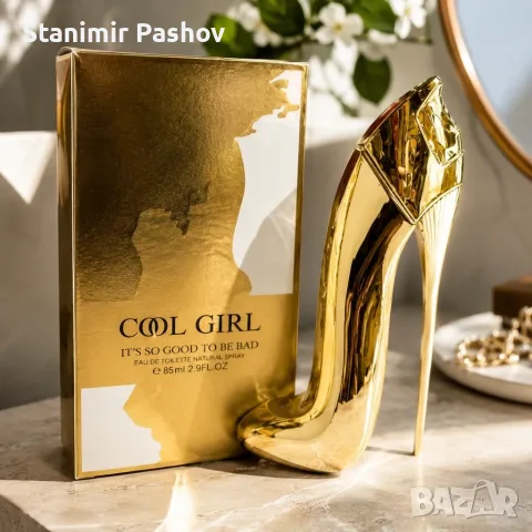 Комплект дамски парфюми LB BL Luca Perfume for Girl 80 мл и COOL GIRL EDP 85 мл – Дълготрайни флорал, снимка 3 - Дамски парфюми - 55506683
