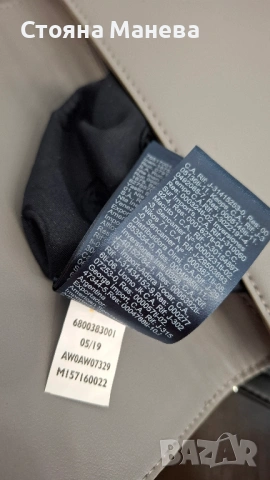 НОВА! Оригинална Двулицева Чанта Tommy Hilfiger (Черна/Сива), снимка 10 - Чанти - 54783274