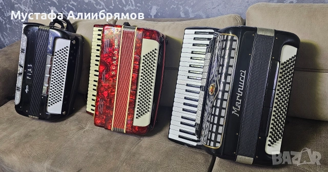 Италиански акордеони 3 броя, снимка 4 - Акордеони - 55150551