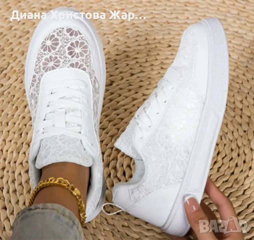 Дамски ежедневни маратонки, снимка 3 - Дамски ежедневни обувки - 55203790
