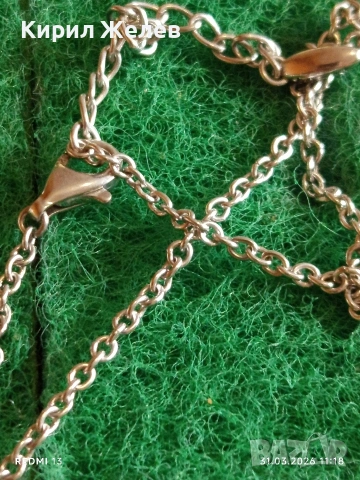 Дизайнерско сребърно колие на марката Misaki с  перли дизайн характерен за Брутализма 23383, снимка 3 - Колиета, медальони, синджири - 54037201