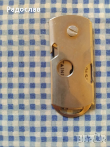 старо сгъваемо бръснарско ножче, снимка 4 - Други ценни предмети - 54339339