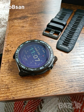 Garmin Fenix Solar Sapphire Titanium 51 mm, снимка 3 - Смарт часовници - 54535887