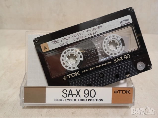 TDK SA X 90 хромни аудио касети