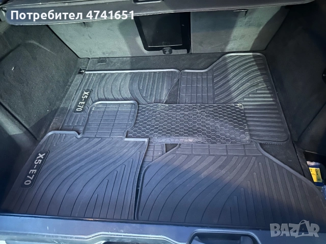 Гумени стелки за Bmw X5 E70, снимка 2 - Аксесоари и консумативи - 54943858
