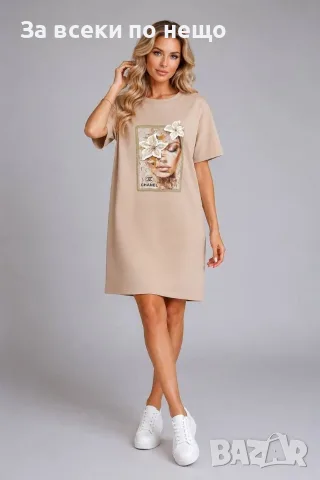 Дамска Ежедневна Рокля👗Дамска Спортна Рокля - Различни Цветове Код A1690, снимка 2 - Рокли - 55567286
