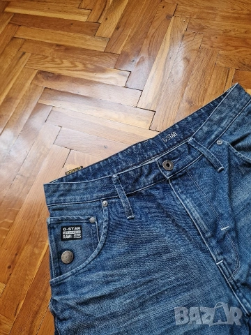 Страхотни мъжки къси панталони G STAR RAW размер 31, снимка 4 - Къси панталони - 55267058