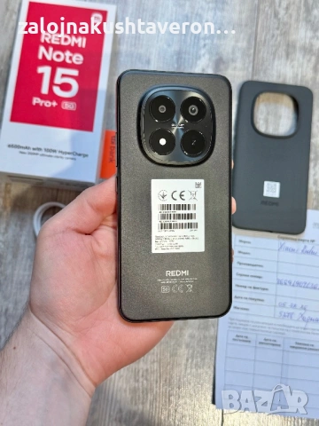 Redmi Note 15 Pro Plus 5G 512 GB 12+12 GB Ram Гаранционен Батерия 6500 mAh Като Нов , снимка 11 - Xiaomi - 53965421