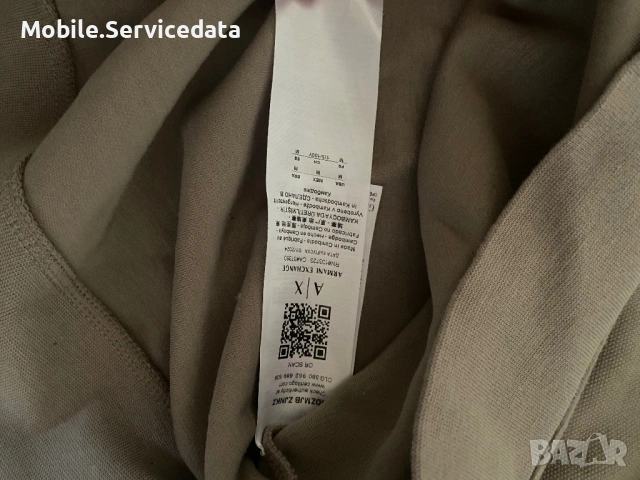 Мъжко худи ARMANI EXCHANGE – размер M, стилно и комфортно, снимка 5 - Суичъри - 54084200