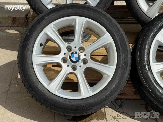 5х120 17 Цола Джанти BMW e46 E90 X1 X3 5x120 Ет 37 J 7.5 Централен отвор 72.6 Без криво и заварки Це, снимка 3 - Аксесоари и консумативи - 54010675