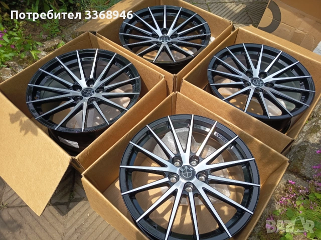 КОМПЛЕКТ НОВИ ДЖАНТИ Arceo Lisbon 19" 5x120 BMW спорт пакет БМВ 5х120 , снимка 5 - Гуми и джанти - 54782367