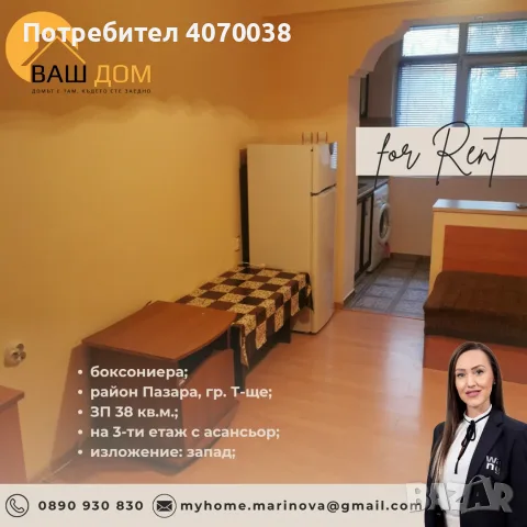 ЕПК БОКСОНИЕРА Пазара, снимка 5 - Апартаменти - 55559781