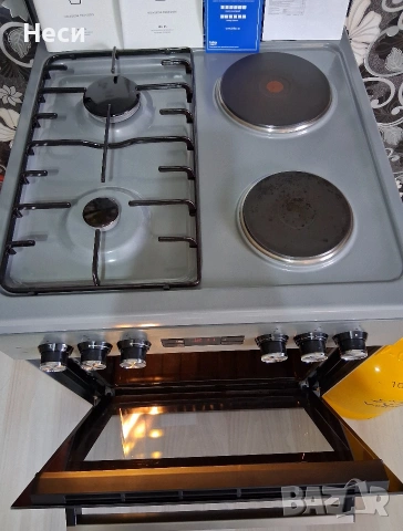 Комбинирана Готварска Печка Beko, снимка 9 - Печки, фурни - 54136231