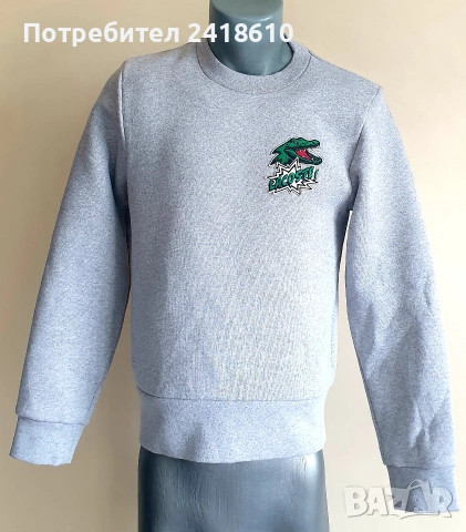 Lacoste UNISEX  Cotton Mens Size 2 - XS НОВО! ОРИГИНАЛ! Мъжка Блуза!, снимка 12 - Блузи - 54356194