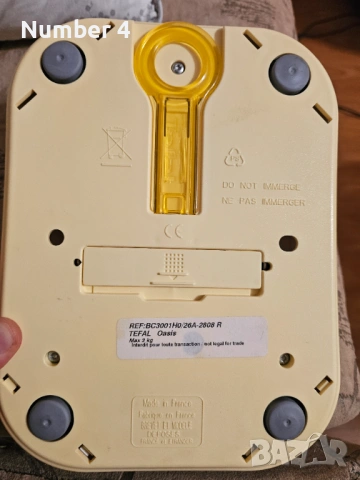 Кухненска везна Tefal, снимка 5 - Електронни везни - 54098662