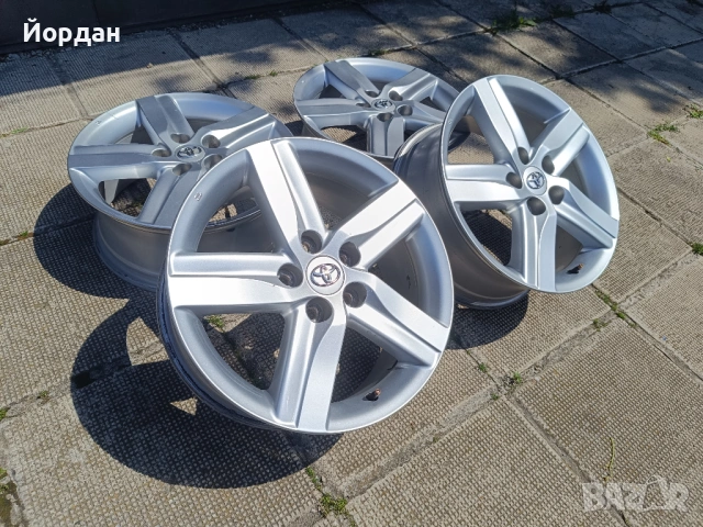 ОРИГИНАЛНИ джанти 17 ' цола 5x114,3 Toyota Auris / Тойота Аурис 7J ET50, снимка 3 - Гуми и джанти - 54793436