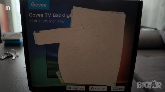 Govee TV Backlight 3 Lite 75" - 85", снимка 4 - Телевизори - 55049182