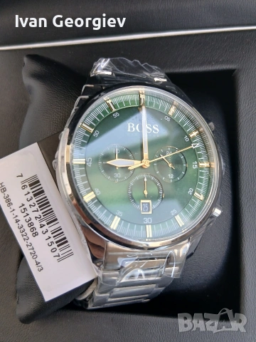 Нов часовник HUGO BOSS 1514868 Chronograph , снимка 2 - Мъжки - 54443091