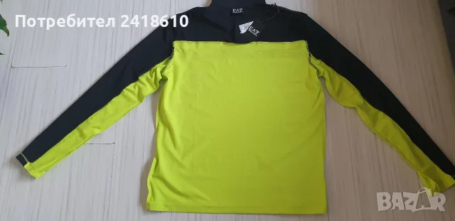 Emporio Armani EA7 Stretch 3/4 Zip Mens Size XL / 2XL НОВО!  ОРИГИНАЛ! Мъжка Спортна Блуза!, снимка 6 - Спортни дрехи, екипи - 55316037