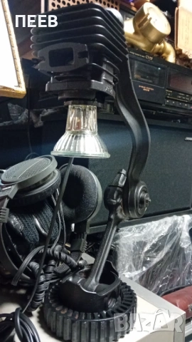 Индустриална лампа, снимка 4 - Антикварни и старинни предмети - 54333110