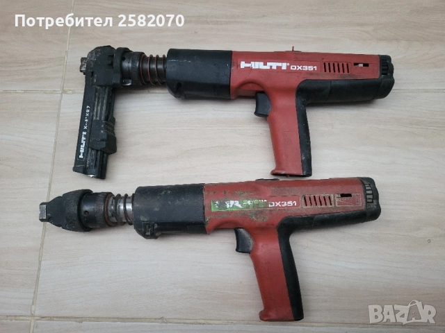 Пушка за директен монтаж hilti dx351